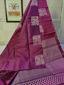 Mesmeric Purple Soft Silk Saree With Ravishing Blouse Piece