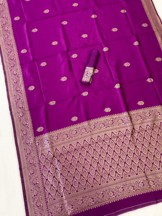 Sizzling Wine Soft Silk Saree With Super classy Blouse Piece