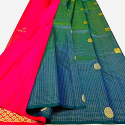Admirable Blue Soft Silk Saree With Effulgent Blouse Piece
