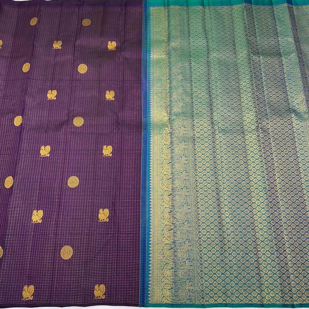 Captivating Purple Soft Silk Saree With Improbable Blouse Piece