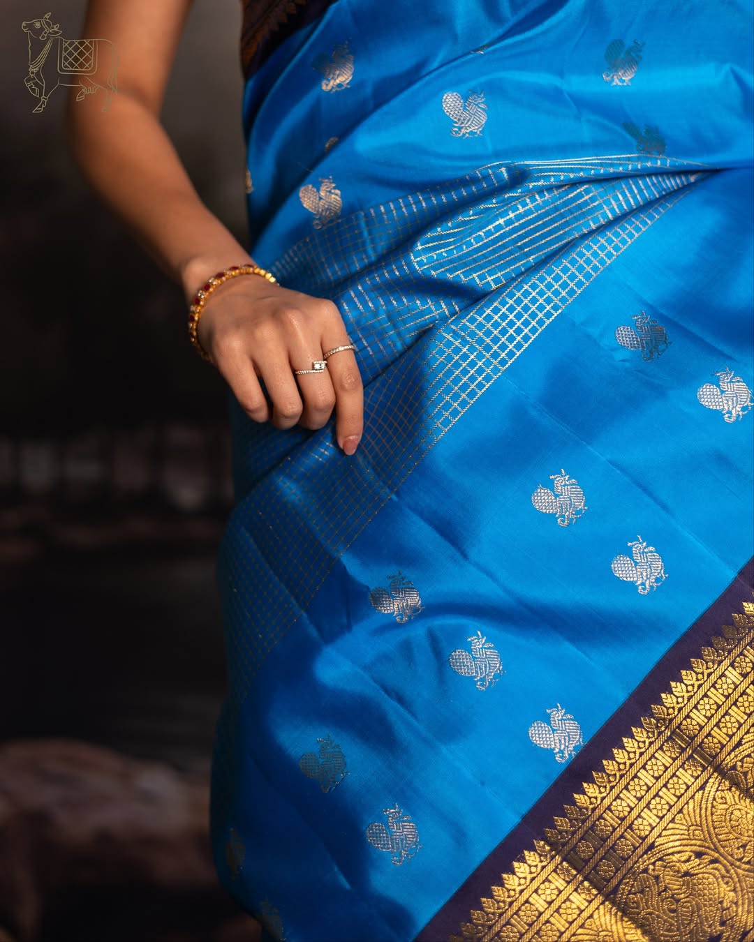 Exceptional Firozi Soft Silk Saree With Amiable Blouse Piece