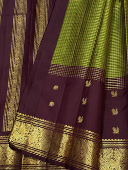 Alluring Green Soft Silk Saree With Imaginative Blouse Piece