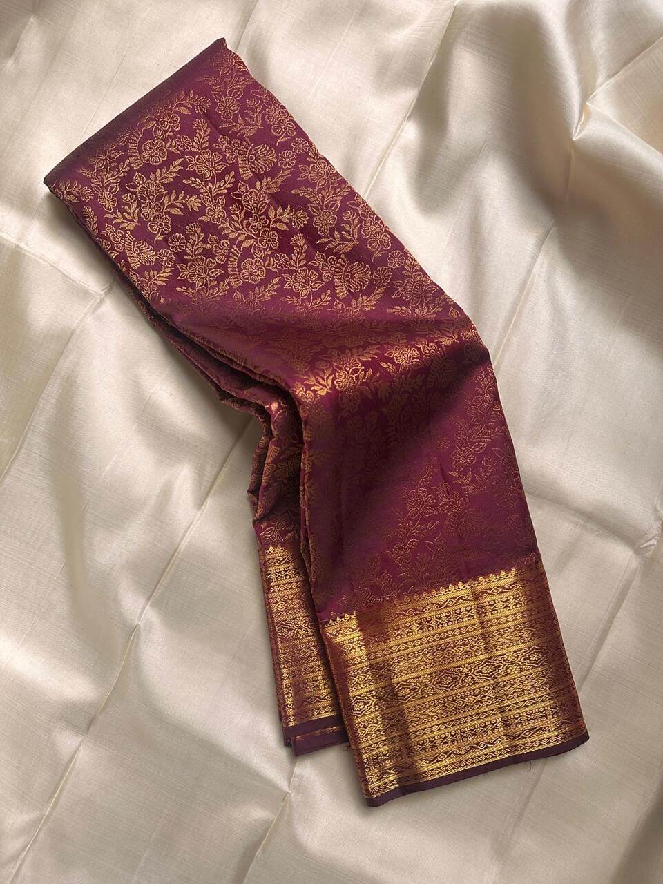Posh Purple Soft Banarasi Silk Saree With Trendy Blouse Piece