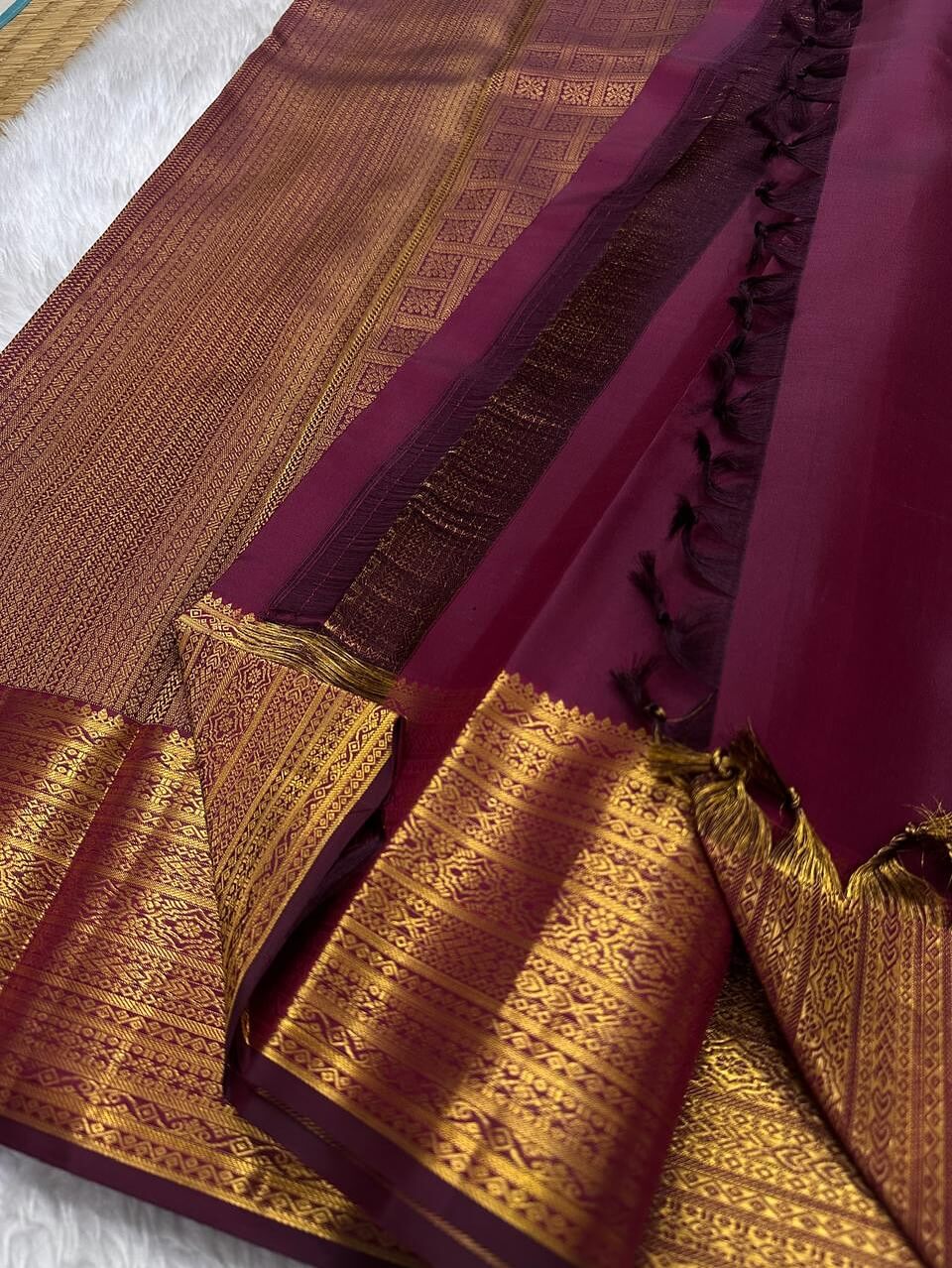 Posh Purple Soft Banarasi Silk Saree With Trendy Blouse Piece