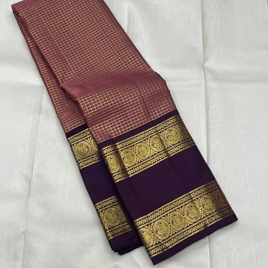 Twirling Peach Soft Silk Saree With Luxuriant Blouse Piece