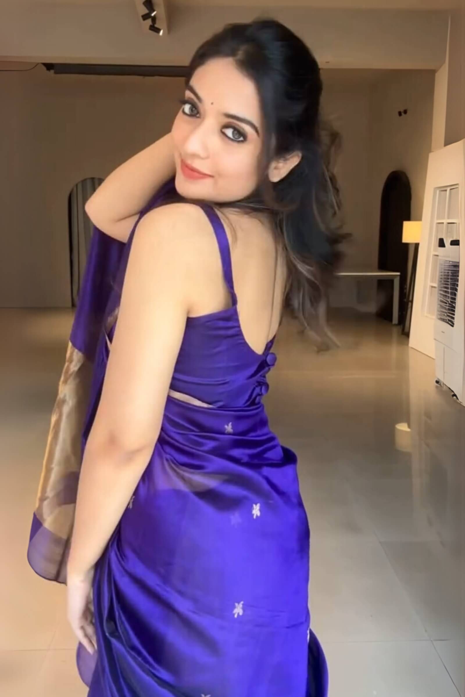 Majesty Royal Blue Soft Silk Saree With Forbearance Blouse Piece