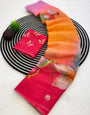 Fancifull Multicolor Printed Linen Silk Saree With Tantalizing Blouse Piece