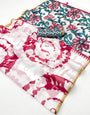 Scintilla Off White Printed Cotton Silk Saree With Ephemeral Blouse Piece