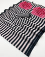 Sizzling Black Printed Cotton Silk Saree With Adorning Blouse Piece
