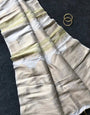 Dulcet Beige Banarasi Dola Silk Saree With Captivating Blouse Piece