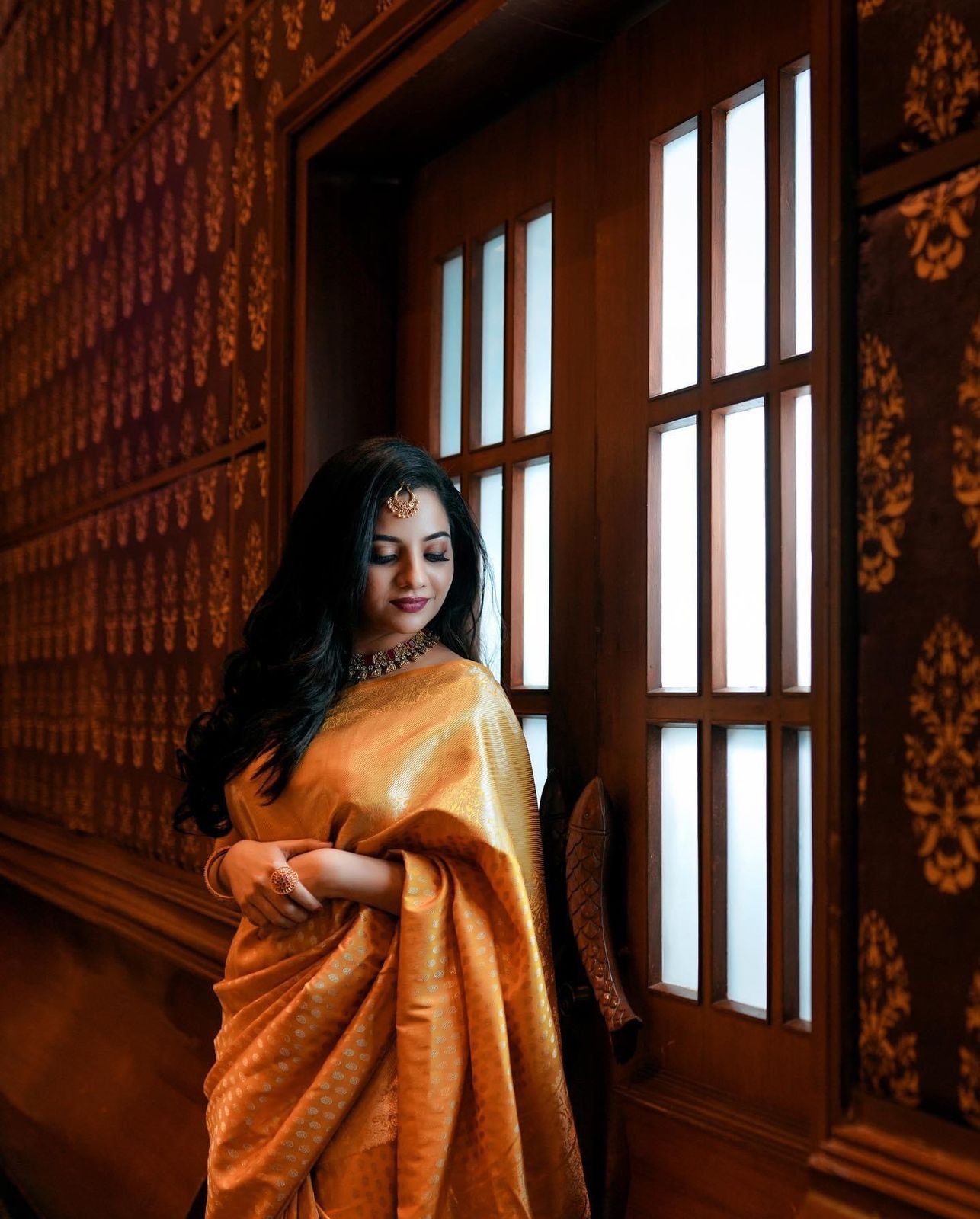 Beleaguer Yellow Soft Banarasi Silk Saree With Breathtaking Blouse Piece