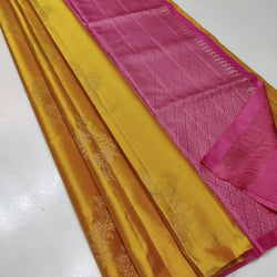 Desiring Mustard Soft Silk Saree With Wonderful Blouse Piece