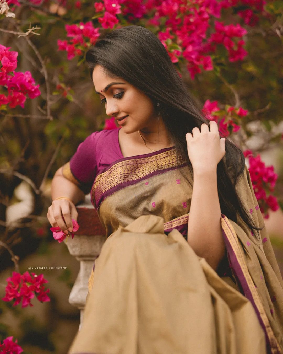 Sophisticated Dark Beige Soft Banarasi Silk Saree With Energetic Blouse Piece