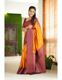 Smashing Yellow Soft Silk Saree With Scrumptious Blouse Piece