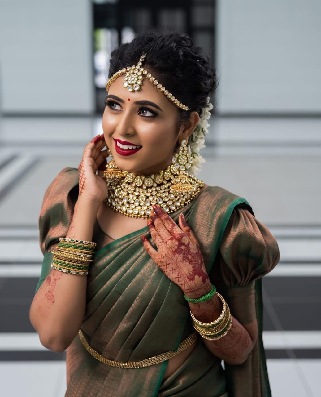 Pleasant Green Soft Silk Saree with Energetic Blouse Piece